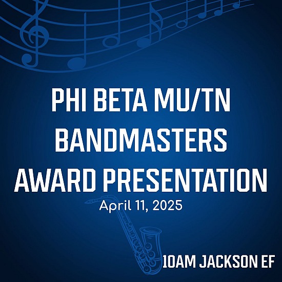 S5 - Phi Beta Mu/TN Bandmasters Award Presentation