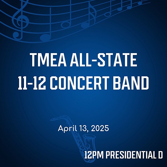 S25- All-State 11-12 Concert Band Concert